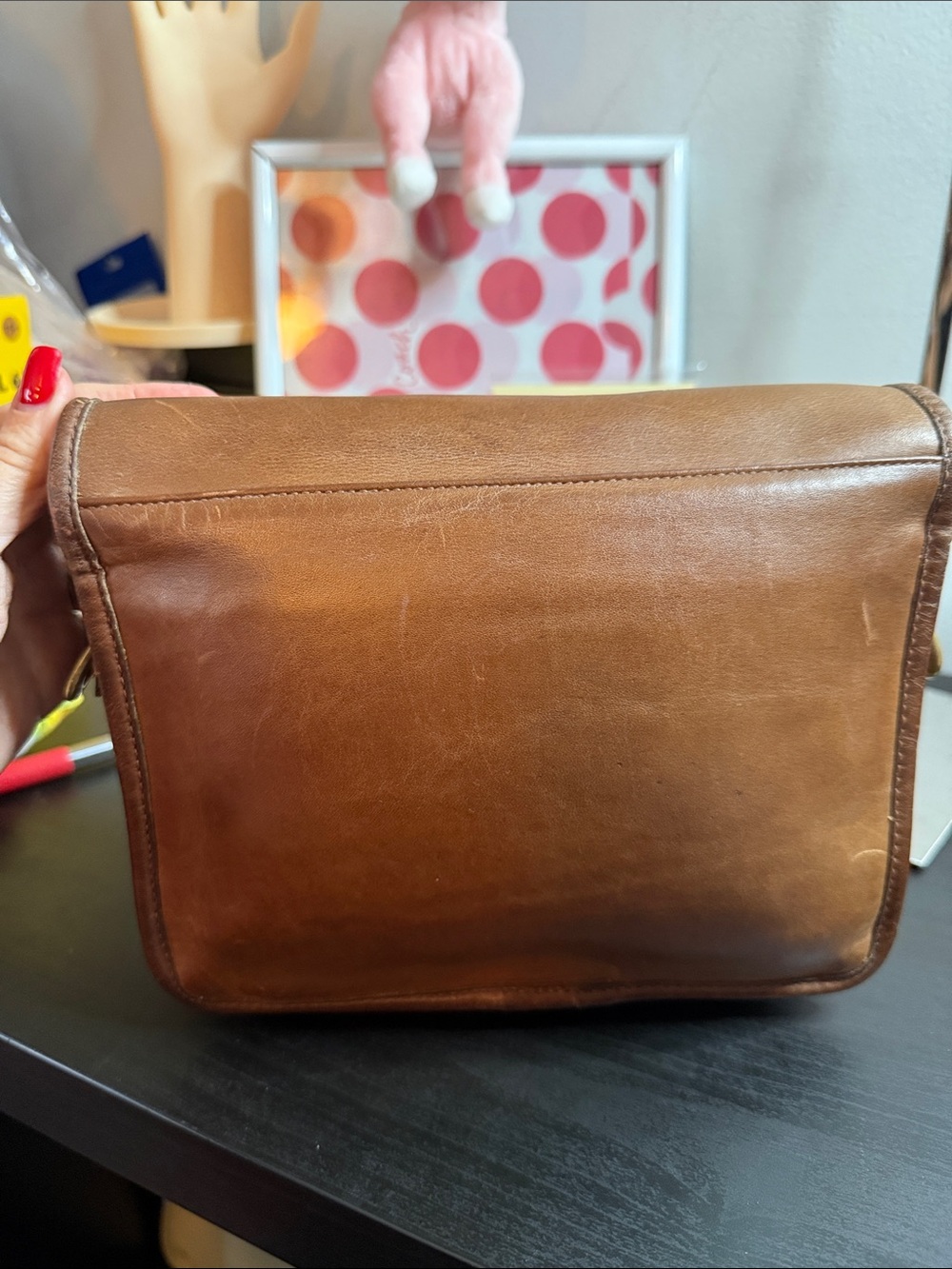 Coach Vintage 70’s Small Saddle Bag - Picture 3 of 10